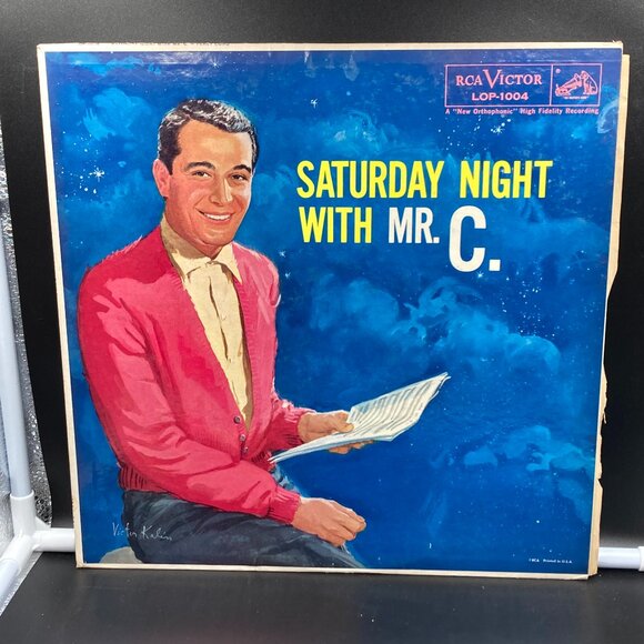 PERRY COMO SATURDAY NIGHT WITH MR. C (VG+) LOP-1004 LP Vinyl Record - Picture 1 of 5